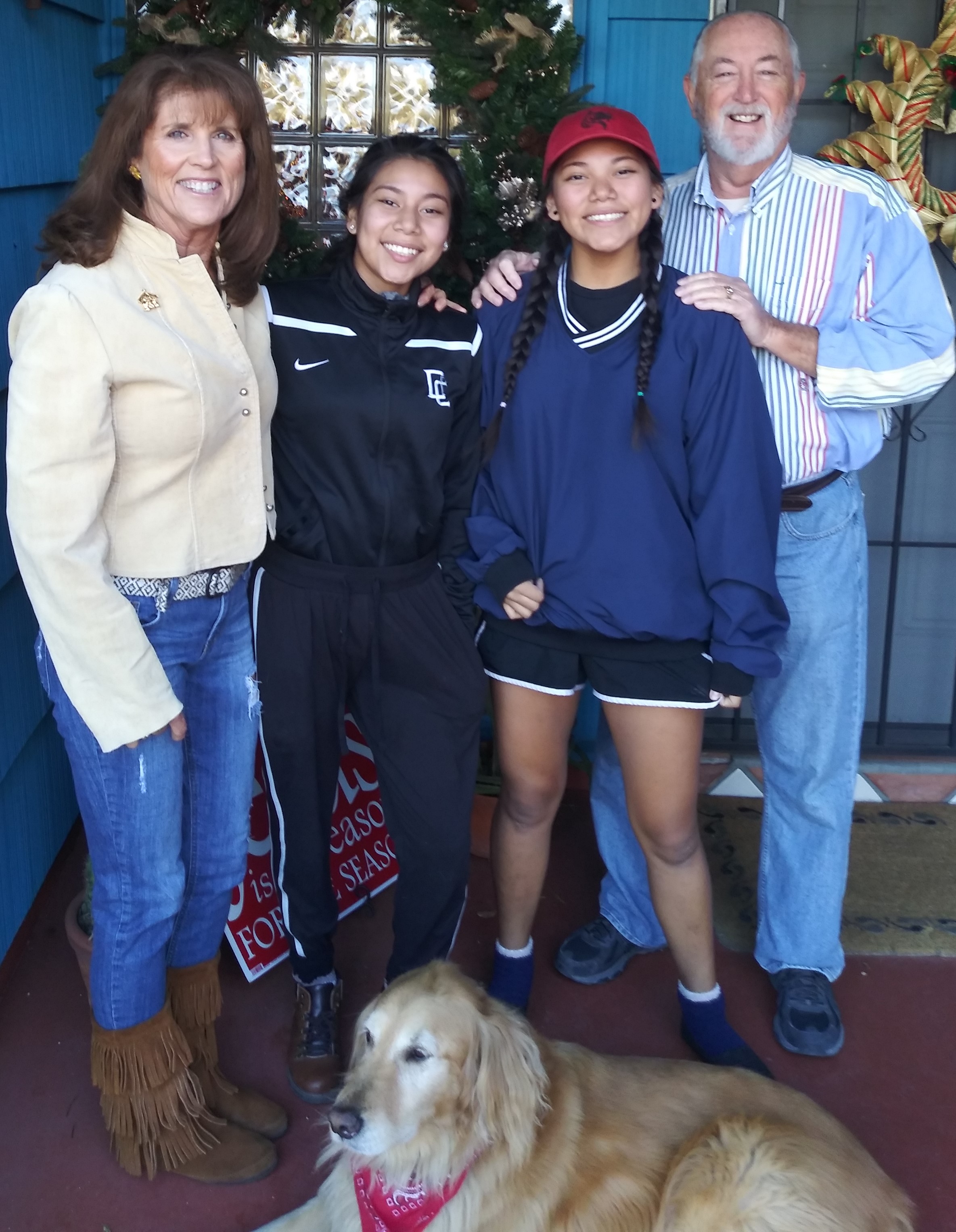 Host Girls with Dennis & Lucy